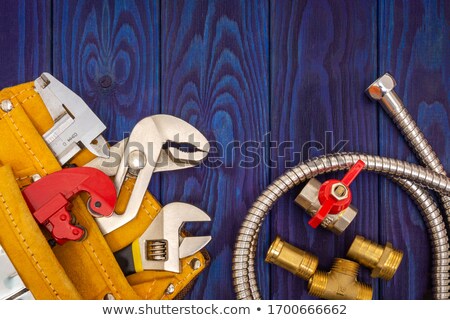 ストックフォト: Plumbing Tools And Materials
