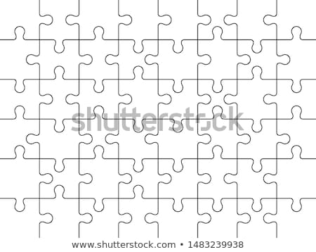 Stockfoto: Modern Puzzle Template