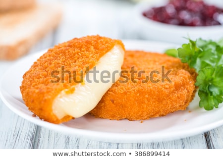 Stock photo: Fried Camembert Cheese