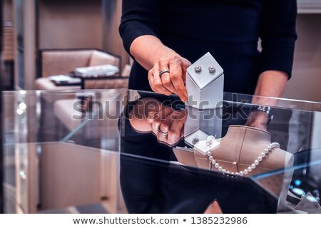 Stock photo: Beatiful Pearl Necklace