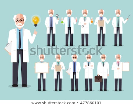 Elderly Scientist Cartoon Character vector illustration © Sapann Design (#7402069) | Stockfresh Elderly Scientist Cartoon Character vector illustration © Sapann Design (#7402069) | Stockfresh