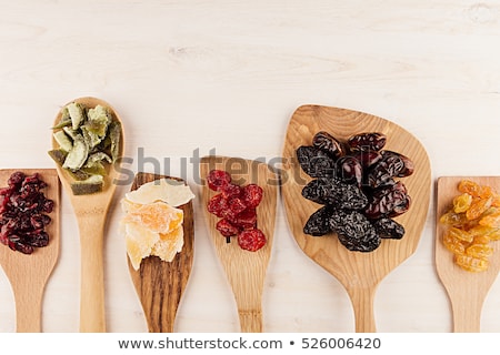 Foto stock: Date Fruit Closeup On White Background Decorative Border Of Shiny Date Fruit