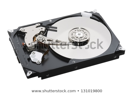 Stock photo: Opened Computer Hard Drive