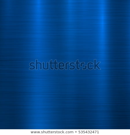 Foto stock: Blue Metal Technology Background