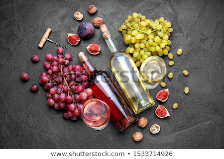 ストックフォト: Assortment Of Different Sort Of Grapes