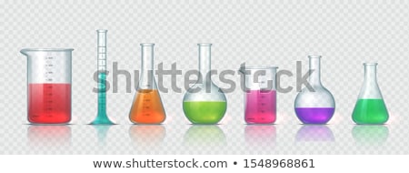 Zdjęcia stock: Chemical Equipment With Samples In Laboratory