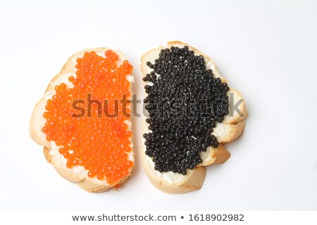 Zdjęcia stock: Sandwich With Caviar