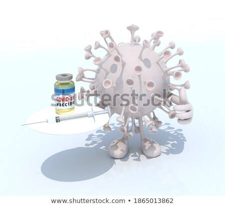 Stok fotoğraf: Laboratory Syringe Inject Bacteria Discovery