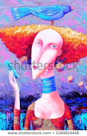 Zdjęcia stock: Artistic Portrait Of Beautiful Young Redhead