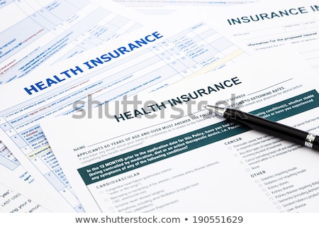 Health Questionaire - Cancer Сток-фото © vinnstock