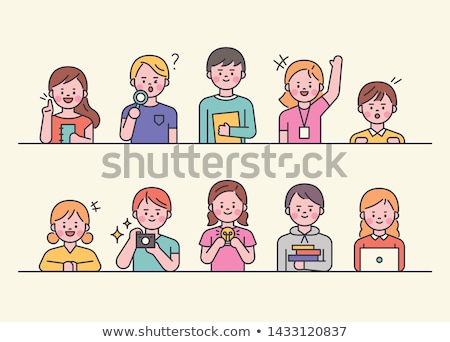 Stock photo: Cute Young Student