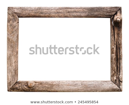 Stock photo: Old Wooden Picture Frame