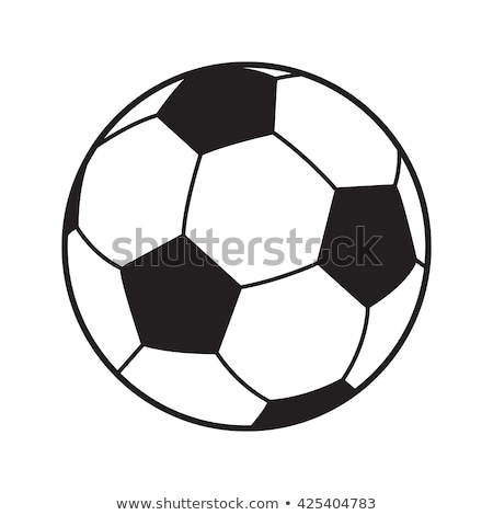 Stok fotoğraf: Soccer Ball World Map