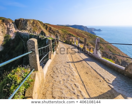 Stock fotó: Coastal Scene On Guernsey Channel Islands