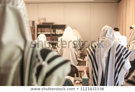 Foto stock: In A Synagogue