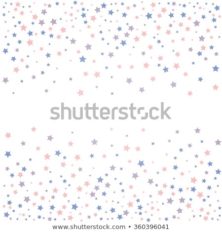 Stock foto: Background With Stars Rose Quarts And Serenity Colors