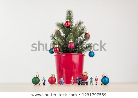 Stockfoto: Christmas Figurine Of Santa Claus
