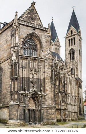 Сток-фото: Cathedral Of St Sephan Halberstadt Germany