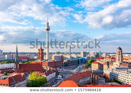 Сток-фото: The Red Town Hall Of Berlin