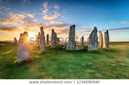 Stock fotó: Standing Stones Of Callanish