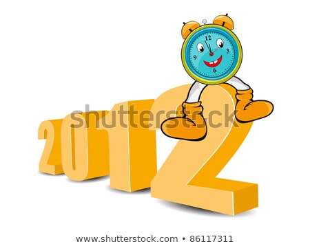 [[stock_photo]]: 3d 2012 With Funky Watch