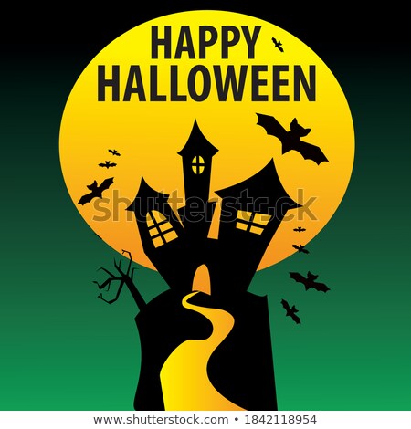 Foto stock: Halloween Poster Background Eps 8