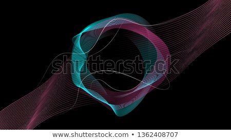 Stockfoto: Fluid Fractal Art Wave