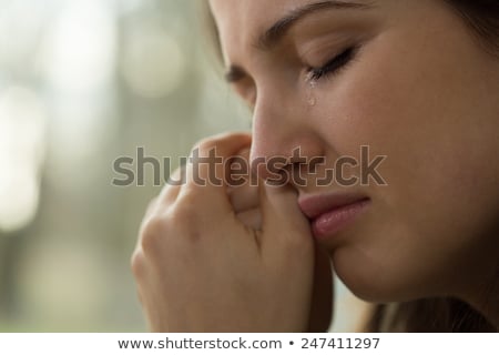 Stock photo: Woman Crying