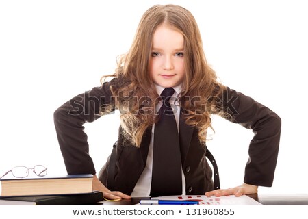 Stockfoto: Kids Dressed As Businesspeople