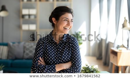 ストックフォト: Excited Woman Looking