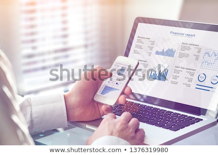 Stock foto: Business Financial Sheet