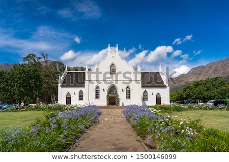 Stok fotoğraf: Franschhoek Colonial Church