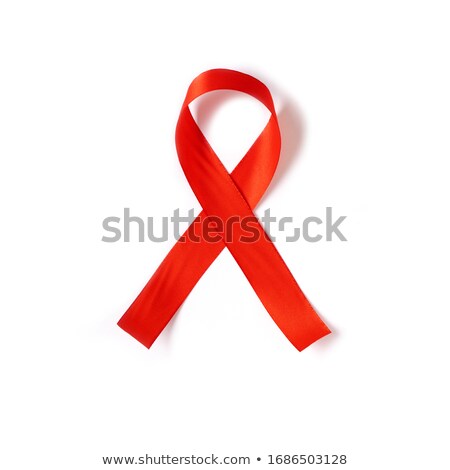 Stock photo: Aids Red Ribbon