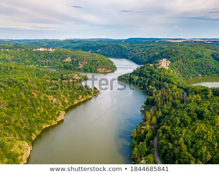 Zdjęcia stock: Ruins Of Cornstejn Castle Czech Republic