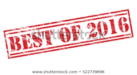 Stok fotoğraf: Best Of 2016 Stamp