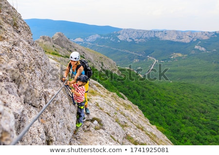 Foto d'archivio: Outdoor Camping Cliff