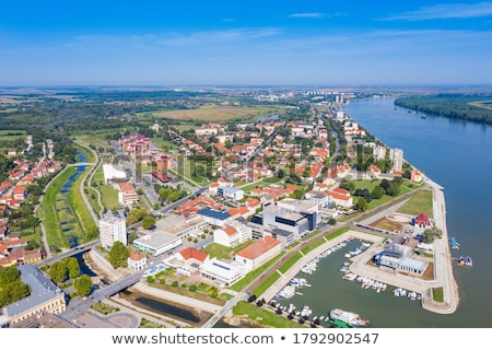 Stock photo: Vukovar Town Square And Architecture Street View