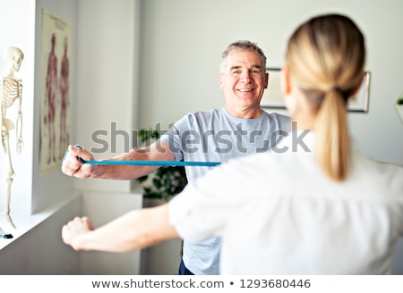 Stockfoto: A Modern Rehabilitation Physiotherapy In The Room