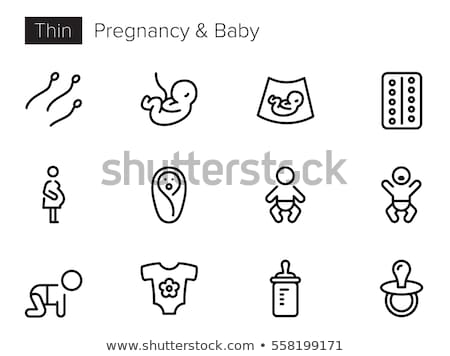 ストックフォト: Contraceptive Circle Icon