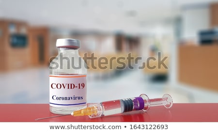 Foto stock: Coronavirus Treatments Or Vaccines