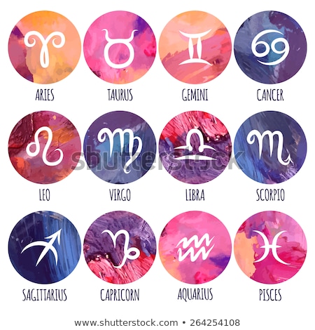 Stock photo: Scorpio Astrology Sign Zodiac Symbol In Circle
