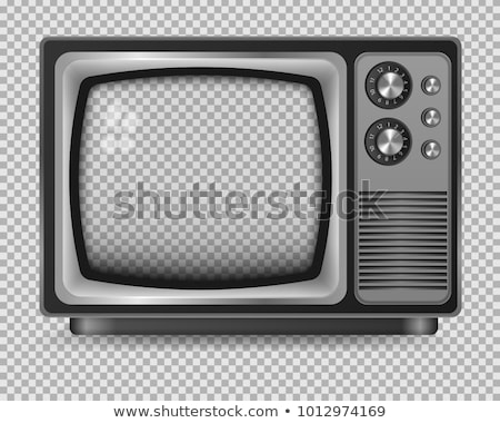 Stockfoto: Retro Tv