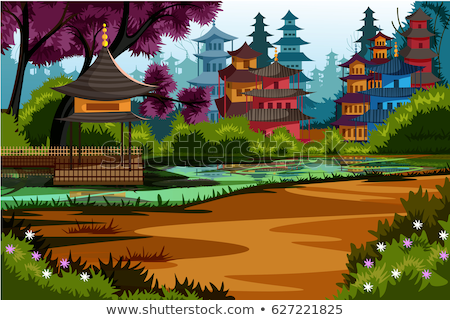 China Rural Landscape Imagine de stoc © stockshoppe