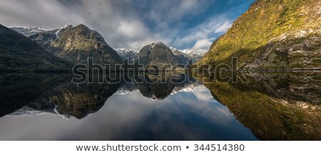 Stock photo: Fjord Of Doubtful Sound In New Zealand