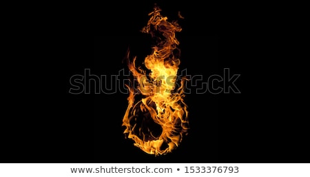 Stock photo: Fireball