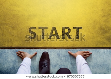 Foto stock: Start A Business Words