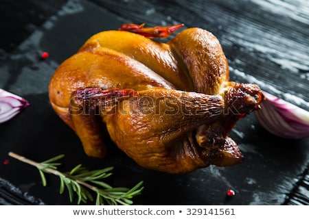 Foto stock: Delicious Smoked Chicken