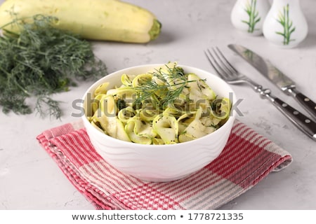 Zdjęcia stock: Marinated Zucchini