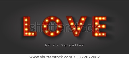 Stockfoto: Valentines Day Concept Eps 10