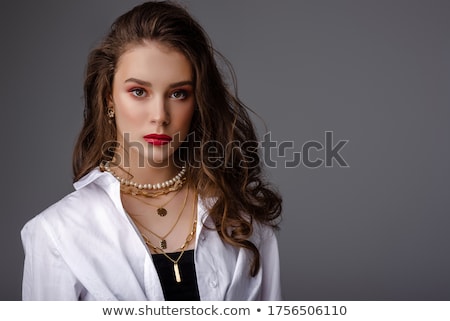 ストックフォト: Attractive Girl In Studio Posing